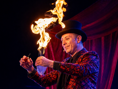 La bulle de savon en feu d'Allan Hart
